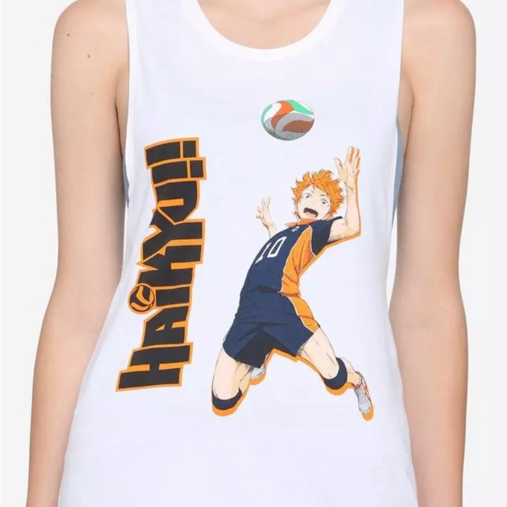 Haikyu!! Shoyo Hinata size small Muscle Top